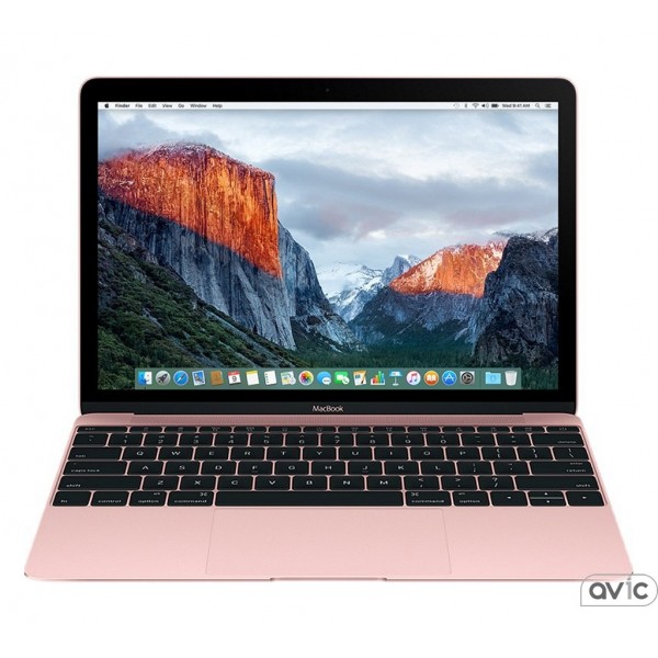 Ноутбук Apple MacBook 12 2017 (Rose Gold) (MNYM2)