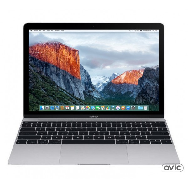 Ноутбук Apple MacBook 12 Space Gray (Z0TY0000K)