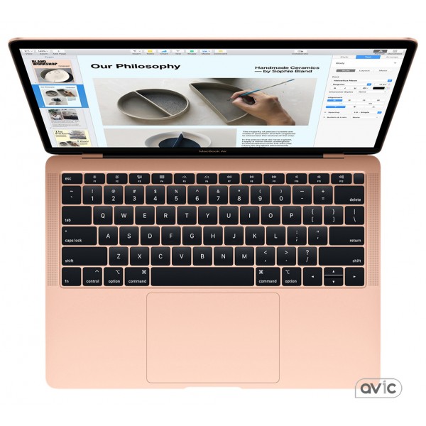 Ноутбук Apple MacBook Air 13 Gold 2019 (Z0X60009W)