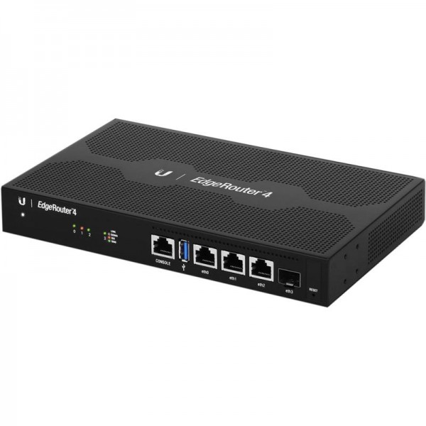 Маршрутизатор Ubiquiti Edge Router ER-4 (Quad-Core 1 GHz/1GB, 3x1G LAN, 1XSFP)