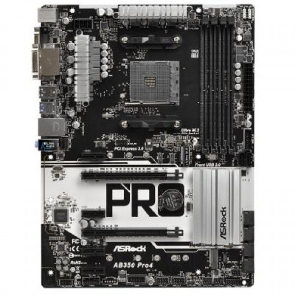 Материнская плата ASRock AB350 PRO4