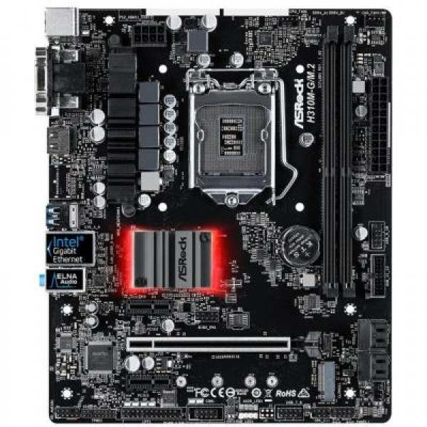 Материнская плата ASRock H310M-G/M.2