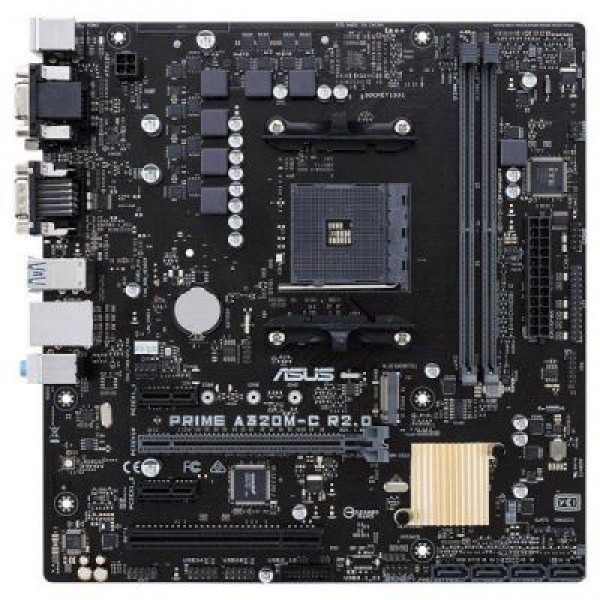 Материнская плата ASUS PRIME A320M-C-R2.0/C/SI