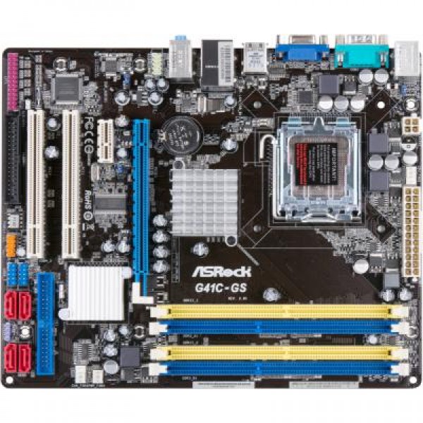 Материнская плата ASRock G41C-GS R2.0