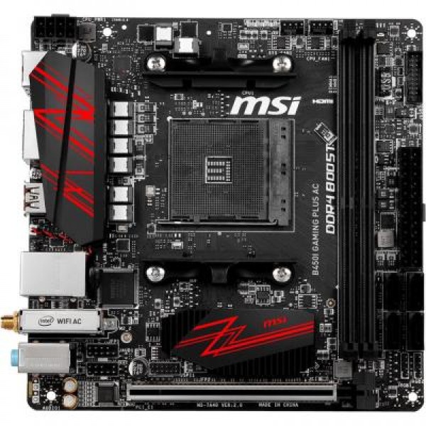 Материнская плата MSI B450I Gaming PLUS AC