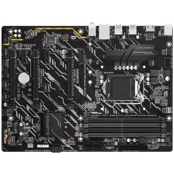 Материнская плата Gigabyte Z370P D3 Socket 1151