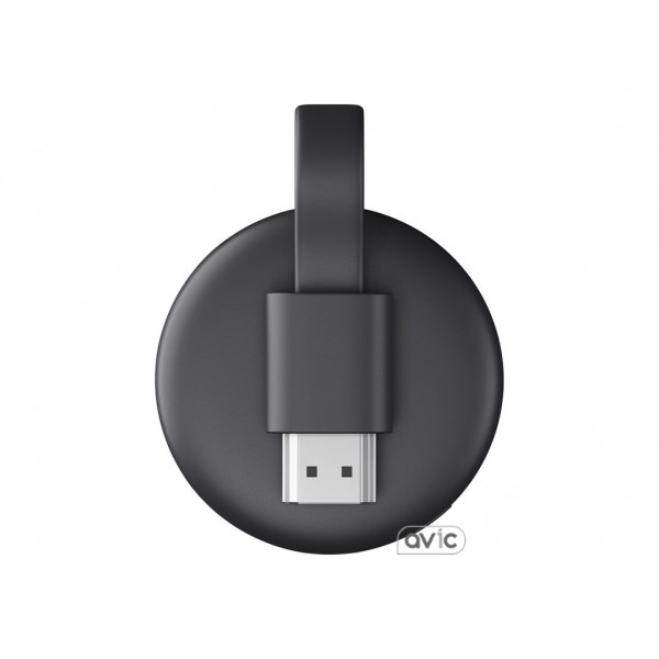 Медиаплеер Google Chromecast (3nd generation) (Charcoal)