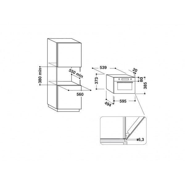 Микроволновая печь Hotpoint-Ariston MD764WHHA