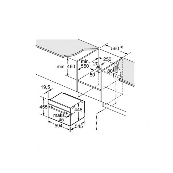 Микроволновая печь Bosch CFA634GS1