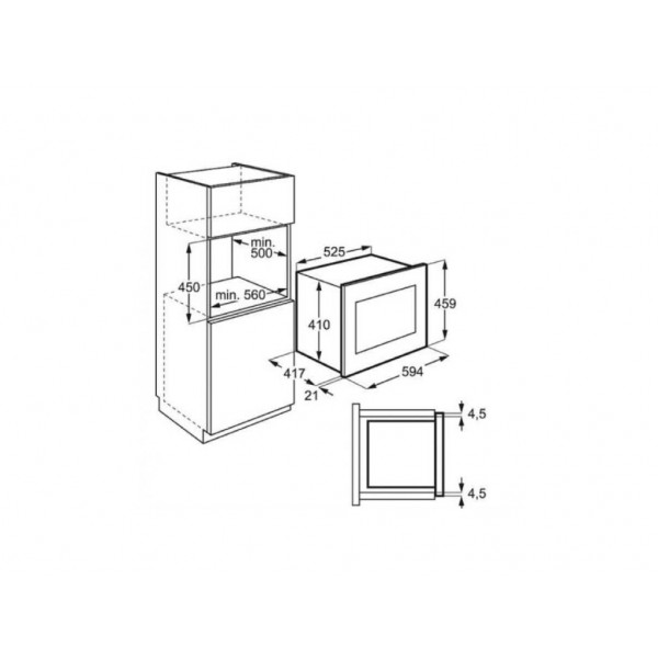 Микроволновая печь Electrolux EMS26204OX