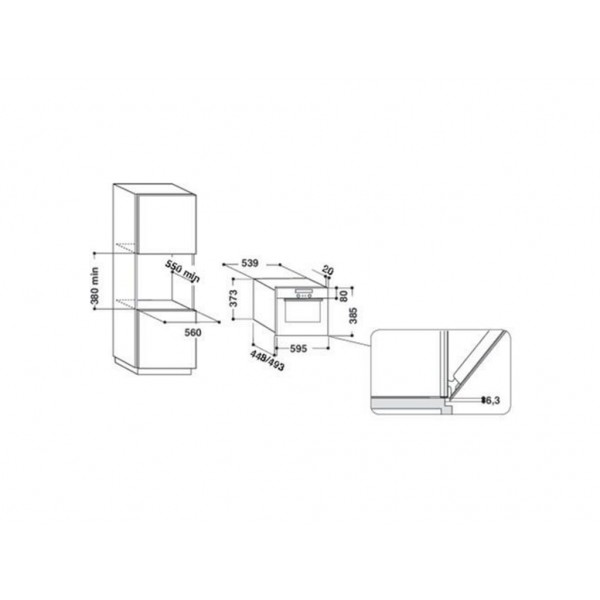 Микроволновая печь Whirlpool AMW 730 NB