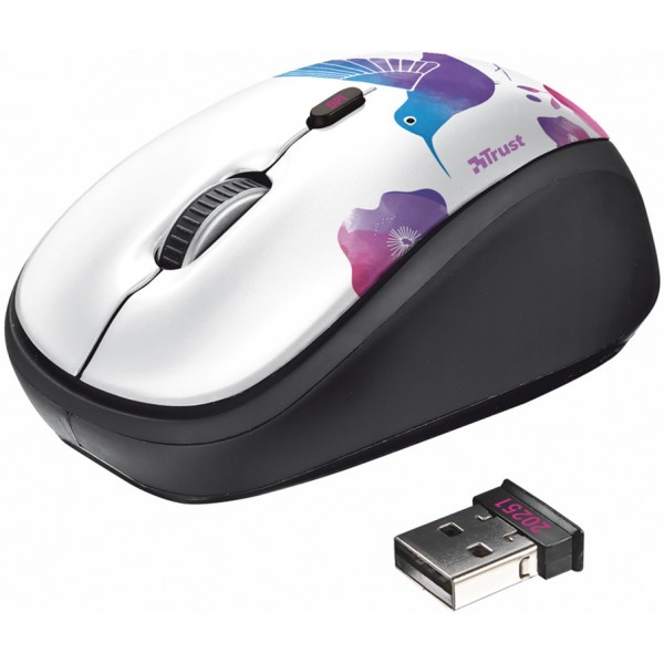 Мышь Trust Yvi Wireless Mouse Bird (20251)