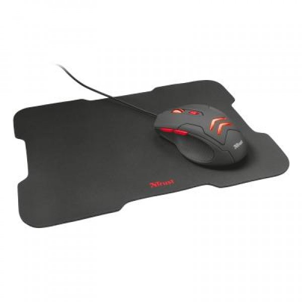 Мышь Trust Ziva Gaming mouse with Mouse pad (21963)