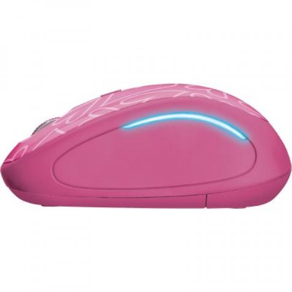 Мышь Trust Yvi FX wireless mouse pink (22336)