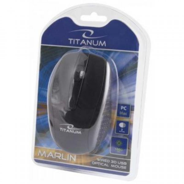 Мышь Esperanza Titanum TM110K Black