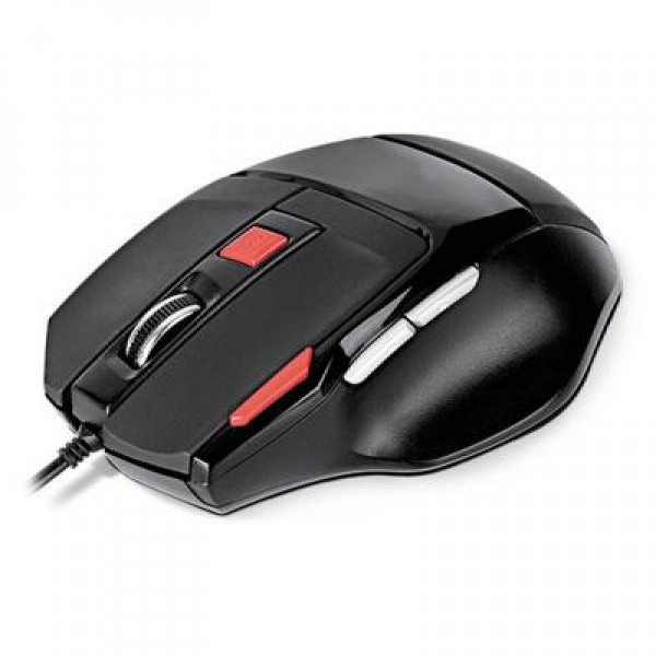 Мышь REAL-EL RM-500 Gaming, USB, black