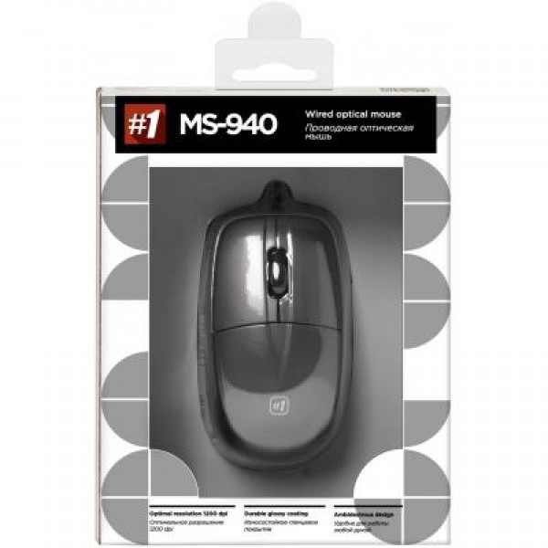 Мышь Defender Optimum MS-940 USB silver (52942)