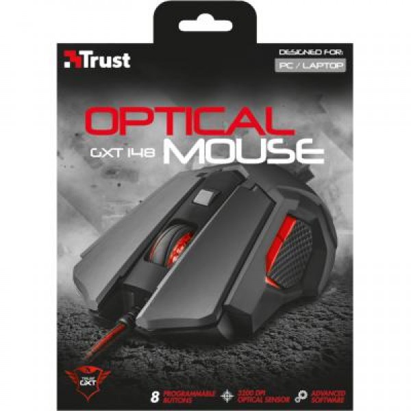 Мышь Trust GXT 148 Optical Gaming Mouse (21197)