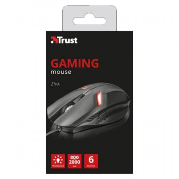 Мышь Trust Ziva Gaming mouse (21512)