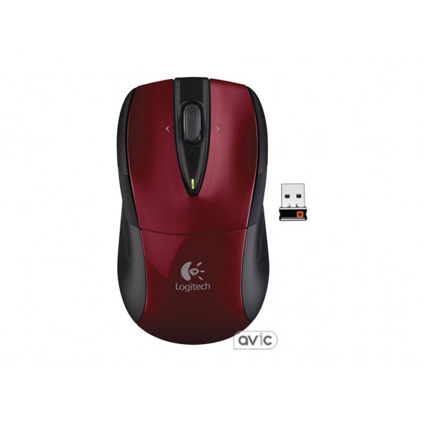 Мышь Logitech M525 Wireless Mouse (Black/Red)