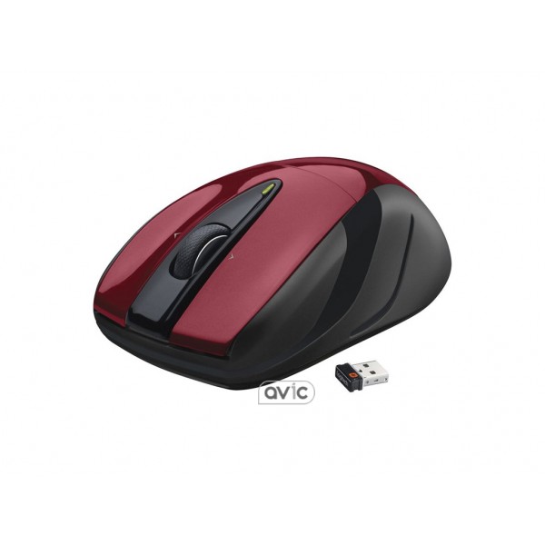 Мышь Logitech M525 Wireless Mouse (Black/Red)