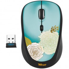 Мышь Trust Yvi Wireless Mouse Flower (19521)