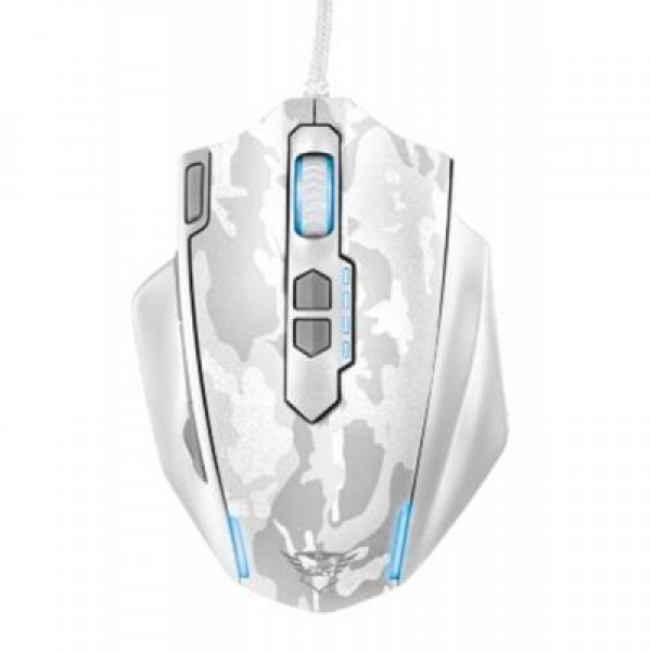 Мышь Trust GXT 155W Gaming Mouse - white camouflage (20852)