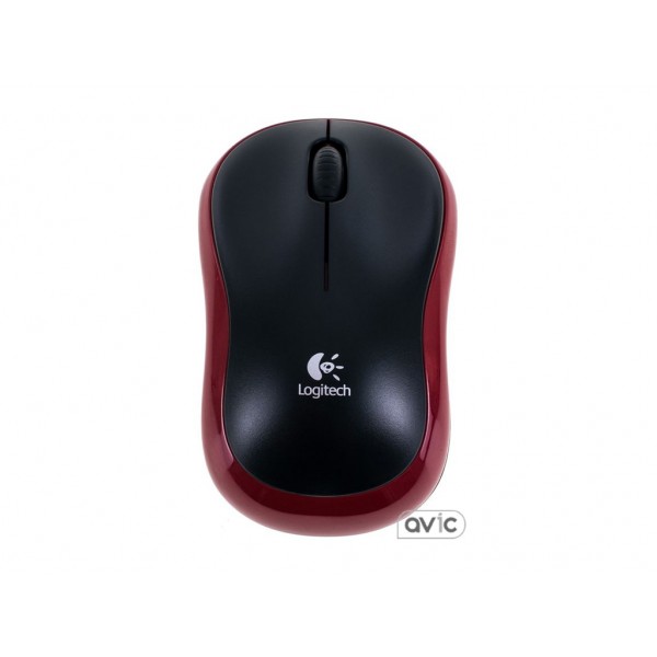 Мышь Logitech M185 Wireless Mouse (Red) (910-002237)