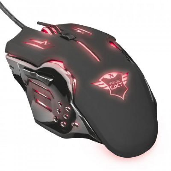 Мышь Trust GXT 108 Rava Illuminated Gaming mouse (22090)