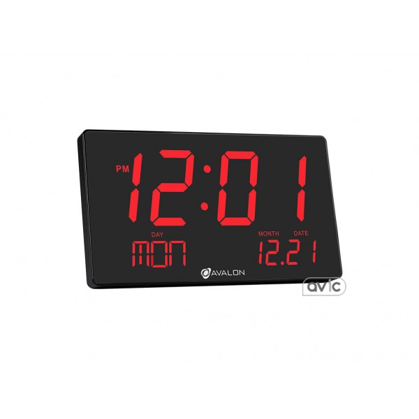 Настольные часы Avalon Oversized (A1LEDCLOCK) Black