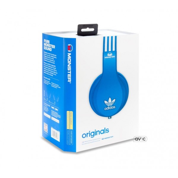 Наушники Monster Adidas Originals Over-Ear Blue (MNS-128553-00)