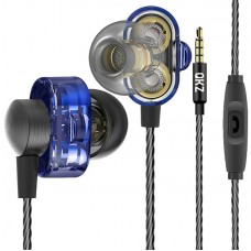 Наушники QKZ DM8 Mic Blue