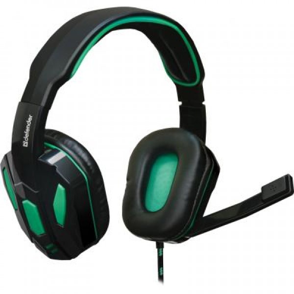 Наушники Defender Warhead G-275 Green Black (64122)