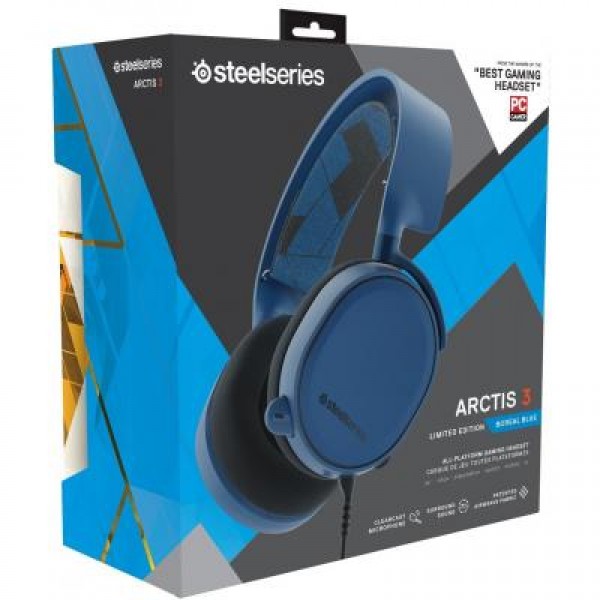 Наушники SteelSeries Arctis 3 Boreal Blue (61436)