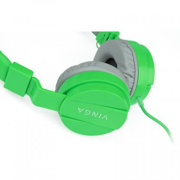 Наушники Vinga HSM035 Green New Mobile (HSM035GR)