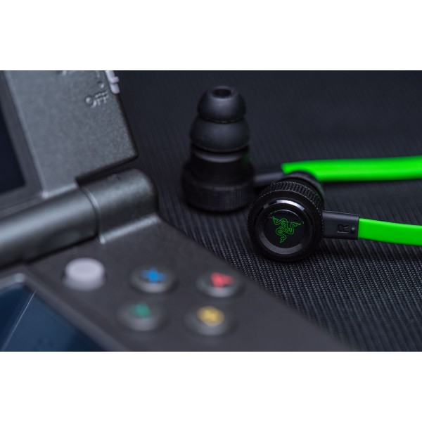 Наушники Razer Hammerhead V2 Black-Green (RZ12-01730100-R3G1)