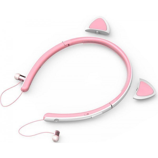 Наушники Tronsmart Bunny Ears Bluetooth Headphones Pink