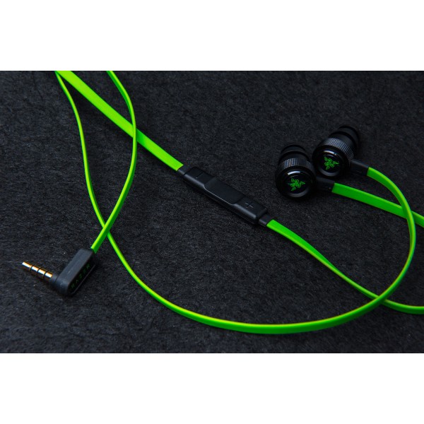 Наушники Razer Hammerhead V2 Black-Green (RZ12-01730100-R3G1)