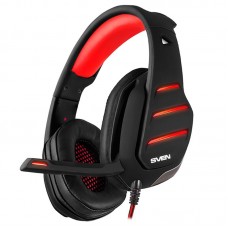 Наушники Sven AP-U997MV Black/Red UAH