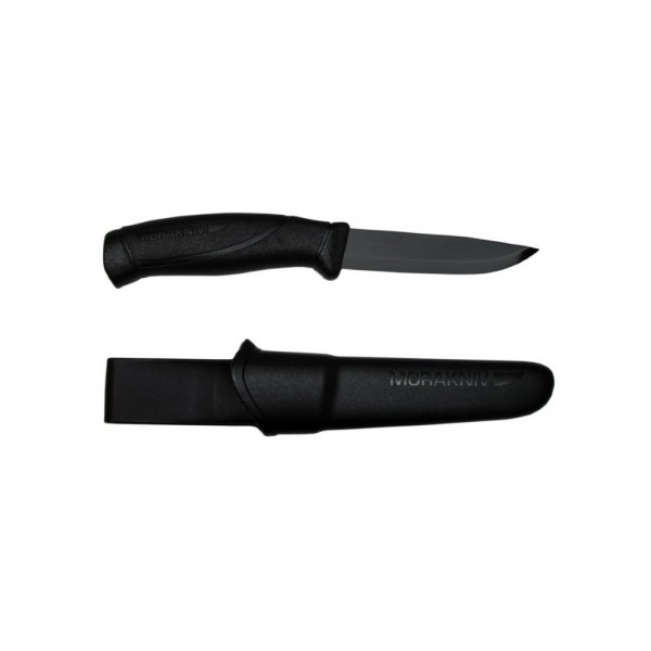 Нож Morakniv Companion BlackBlade, нержавеющая сталь, черный клинок, 12553