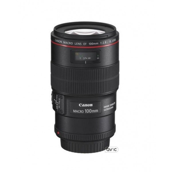 Объектив Canon EF 100mm f/2.8L Macro IS USM