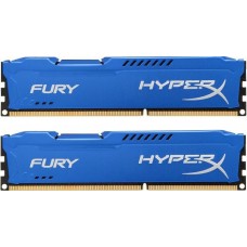 Модуль DDR3 2x4GB/1600 Kingston HyperX Fury Blue (HX316C10FK2/8)