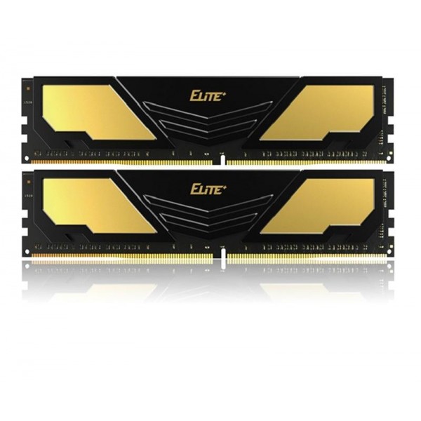 Модуль DDR4 2x4GB/2400 Team Elite Plus Black (TPD48G2400HC16DC01)