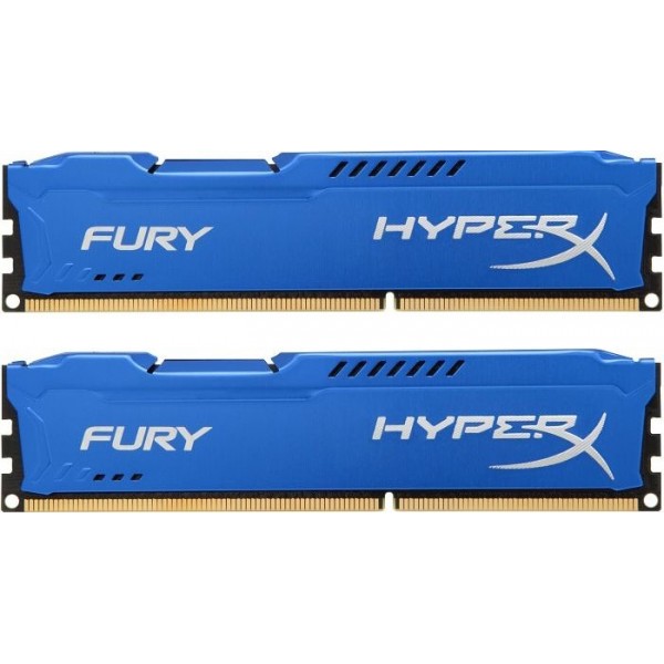 Модуль DDR3 2x8GB/1600 Kingston HyperX Fury Blue (HX316C10FK2/16)