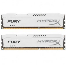 Модуль DDR4 16GB (2x8GB) 3200 MHz HyperX FURY White Kingston (HX432C18FW2K2/16)