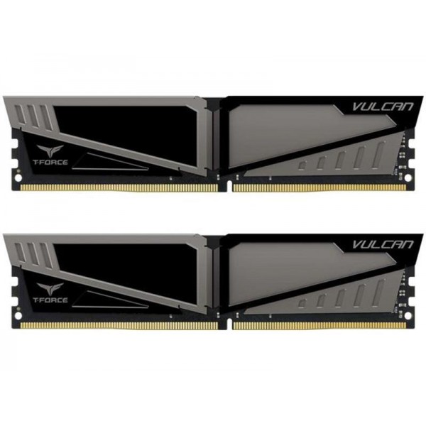 Модуль DDR4 2x16GB/2666 Team T-Force Vulcan Gray (TLGD432G2666HC15BDC01)