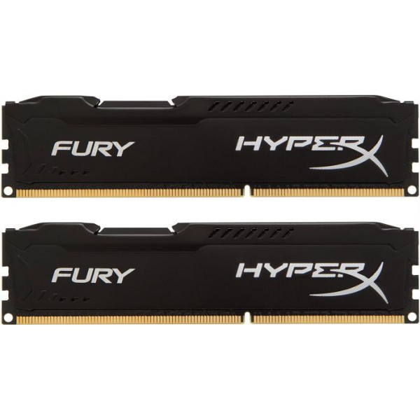 Модуль DDR3 2x4GB/1866 Kingston HyperX Fury Black (HX318C10FBK2/8)