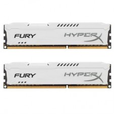 Модуль DDR3 16Gb (2x8GB) 1600 MHz HyperX Fury White Kingston (HX316C10FWK2/16)