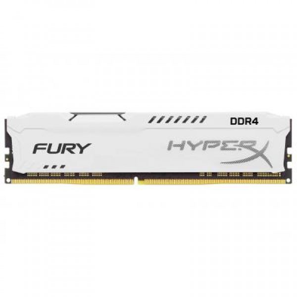 Модуль DDR4 8GB 2400 MHz HyperX Fury White Kingston (HX424C15FW2/8)