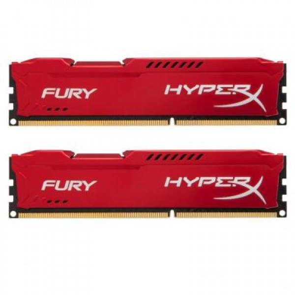 Модуль DDR4 32GB (2x16GB) 2933 MHz HyperX FURY Red Kingston (HX429C17FRK2/32)